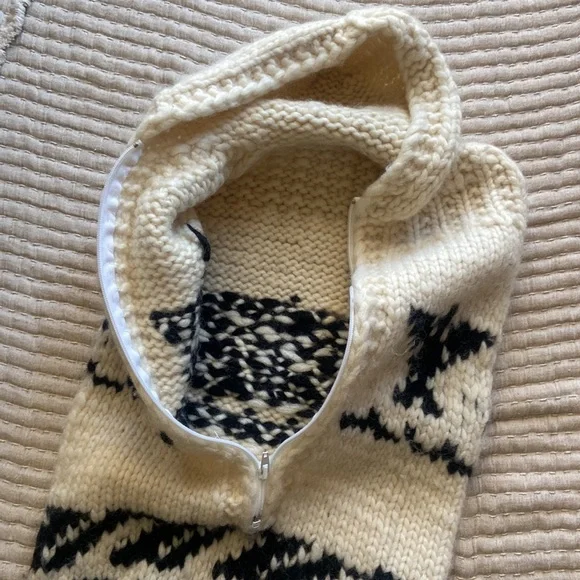 Wool Cowichan Baby Bunting Bag - Picture 8 of 8